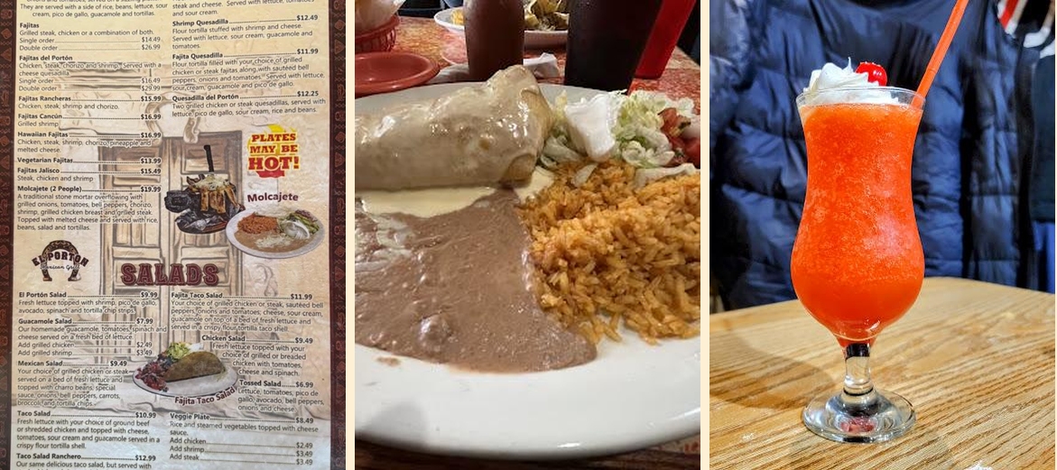 El Porton Mexican Grill Menu